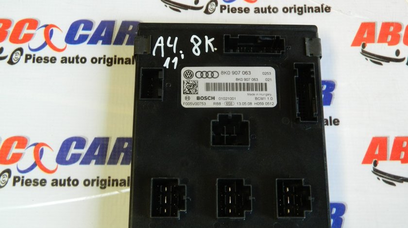 Modul control xenon Audi A4 B8 8K cod: 8K0907063 model 2011