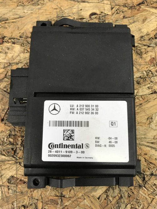 Modul cruise control E Class W212 250 CDI sedan 2009 (A2129023600)
