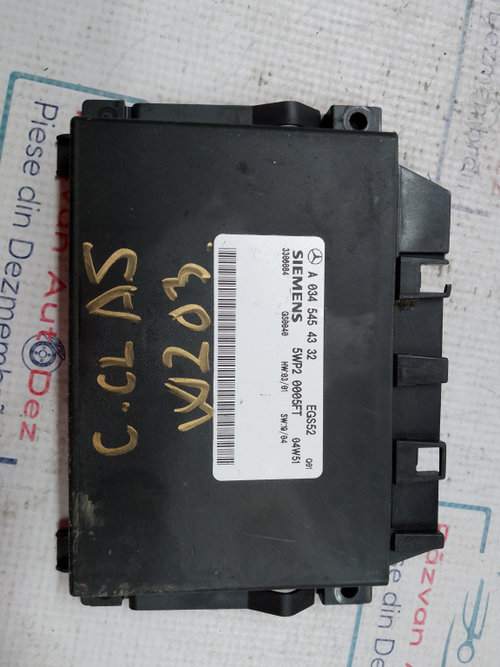 Modul Cutie Viteze Mercedes C-Class W203 2004, A0345454332