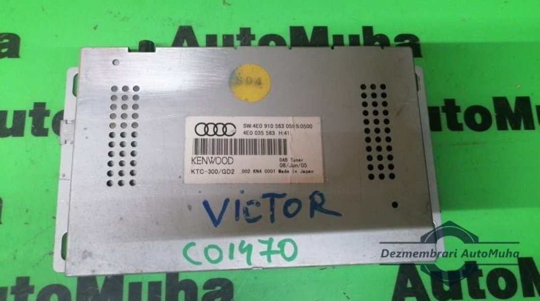 Modul dab radio Audi A5 (2007->) [8T3] 4e0035563