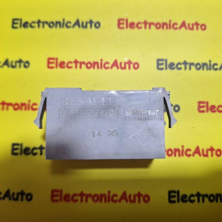 Modul de avertizare centur? de siguran?? Renault Clio, 7700839798,