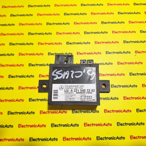 Modul de confort MERCEDES-BENZ S-CLASS W221, A2215402362, 5WK48381, A0028206526, A2214420537,