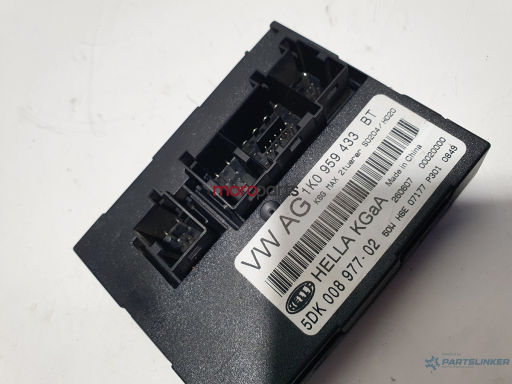 Modul de confort VOLKSWAGEN GOLF PLUS 5M1, 521 2004 - 2013 1.9 TDI BKC, BLS, BXE VAG 1k0 959 433 bt