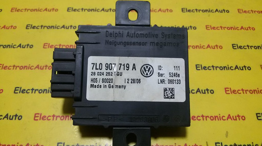 Modul de control dispozitivul anti-remorcare anti-furt VW Touareg 7L0907719A