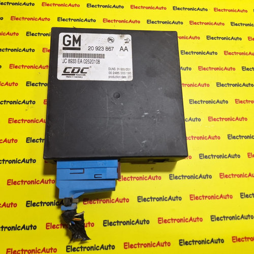 Modul de control suspensie Opel Insignia, 20923867AA,