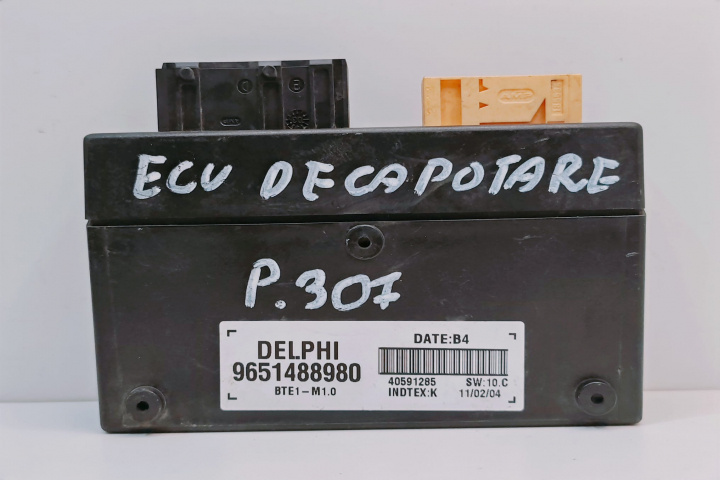 Modul Decapotare 9651488980 Peugeot 307 [2001 - 2005]