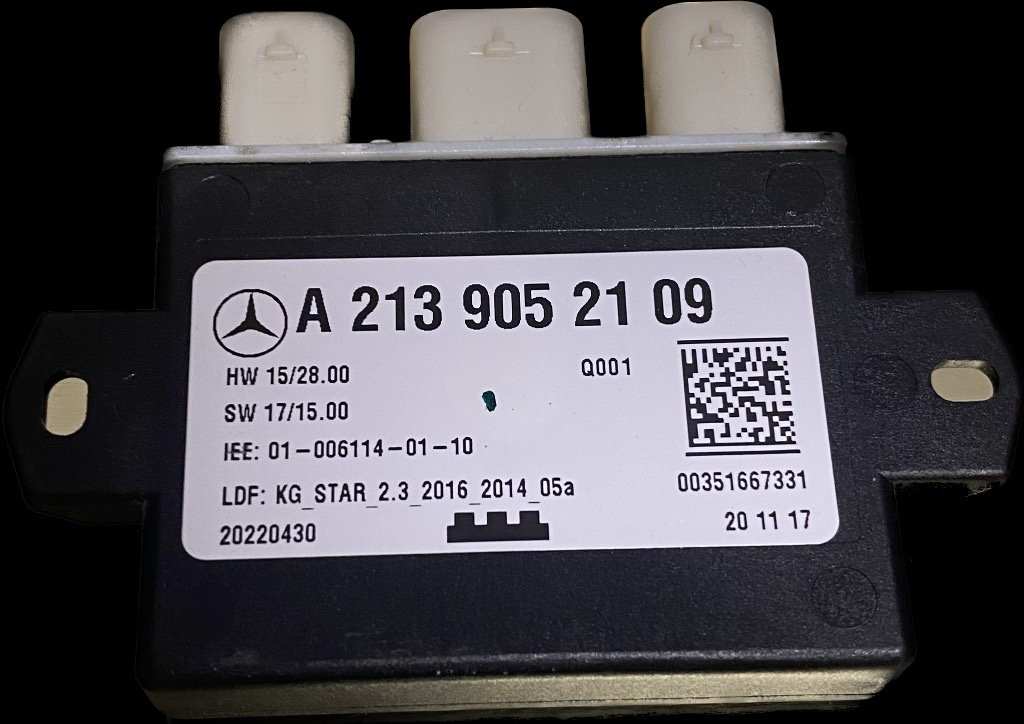 Modul deschidere haion Mercedes E Class W213 - A2139052109