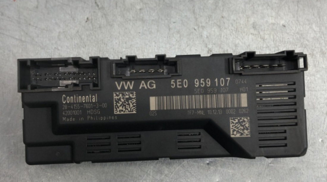 Modul deschidere portbagaj Skoda Octavia 3 Combi 1.6 TDI DSG 7 Automat, 105cp sedan 2014 (5E0959107)