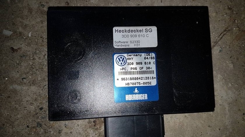 Modul deschidere portbagaj vw phaeton cod 3d0909610c