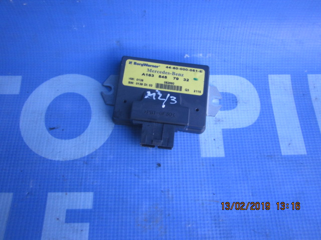 Modul diferential Mercedes M400 W163; A1635457932