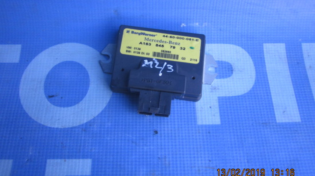 Modul diferential Mercedes M400 W163; A1635457932