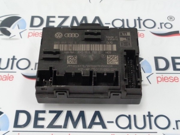 Modul dreapta fata, 8X0959792E, Skoda Superb 2 combi (3T5), 2.0tdi (id:210847)