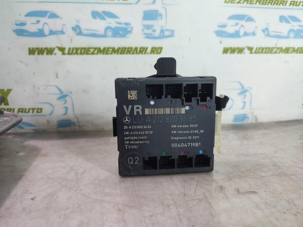 Modul dreapta fata A2128203685 Mercedes-Benz C-Class W204/S204 [2007 - 2012] W204 OM.651