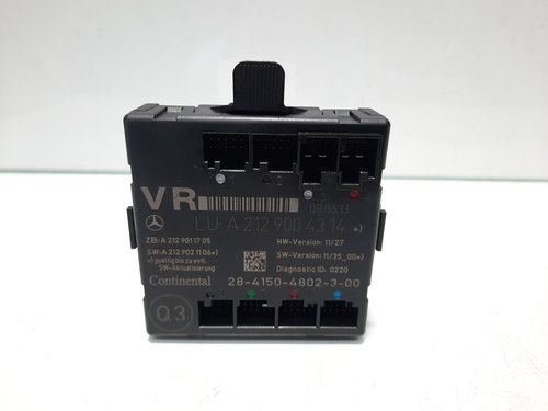 Modul dreapta fata, cod A2129004314, Mercedes Clasa E (W212) 2.2 CDI, OM651924 (id:458683)
