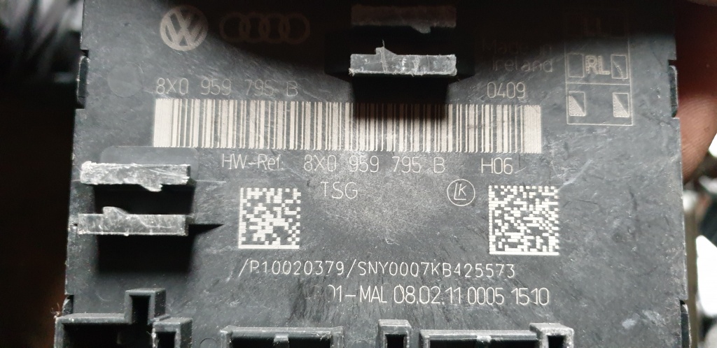 Modul dreapta spate, 8X0959795B, Skoda Superb 2 combi (3T5), 2.0tdi
