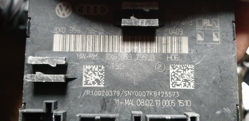Modul dreapta spate, 8X0959795B, Skoda Superb 2 combi (3T5), 2.0tdi