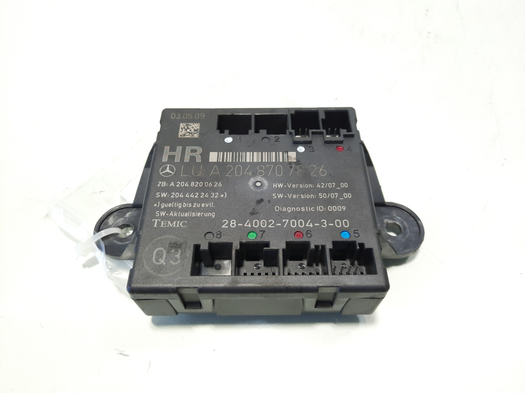 Modul dreapta spate, cod A2048707826, Mercedes Clasa C T-Model (S204) (id:543025)