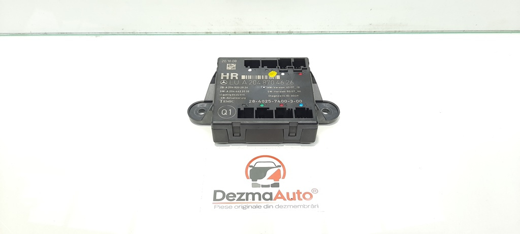 Modul dreapta spate, Mercedes Clasa C (W204) [Fabr 2007-2014] A2048704626 (id:413095)