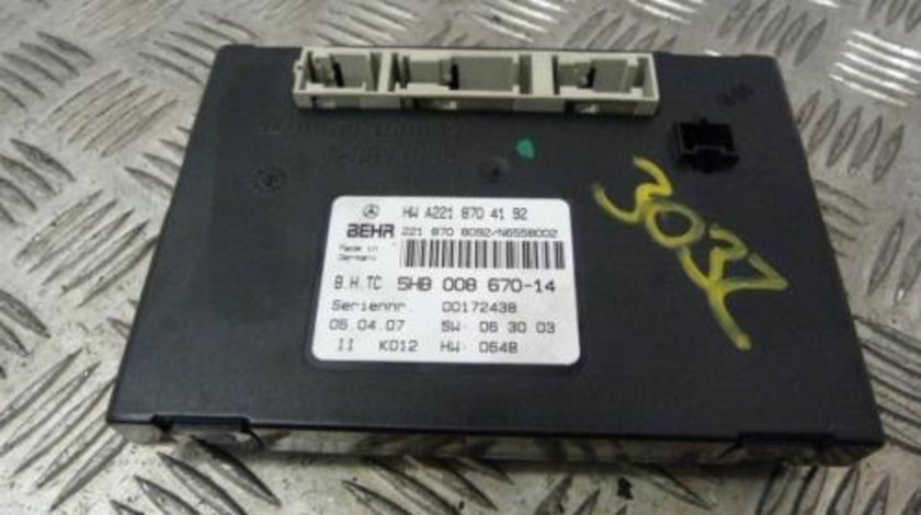 Modul ECU BCM Mercedes S-Class 320 CDI W221, A2218704192