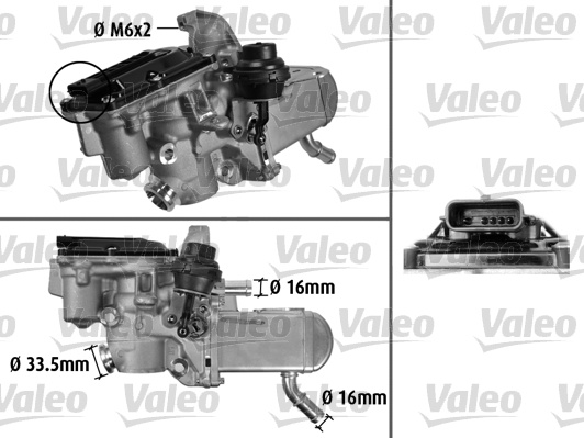 Modul-EGR (700433 VALEO) RENAULT