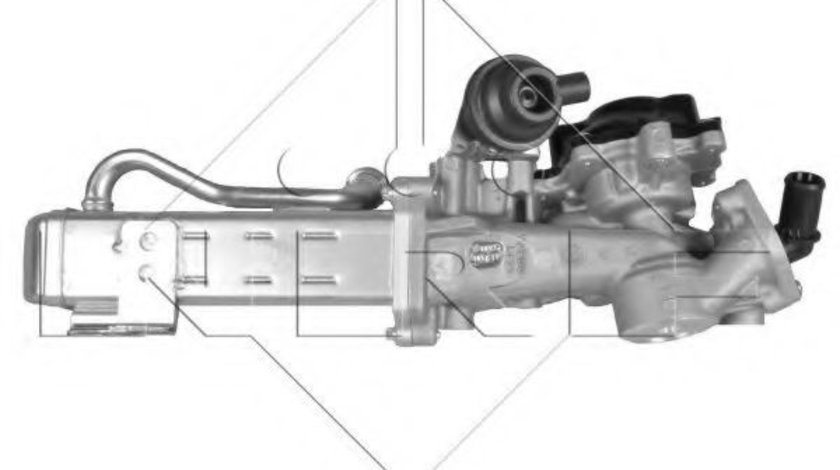 Modul-EGR CITROEN C5 III (RD) (2008 - 2016) NRF 48206 piesa NOUA