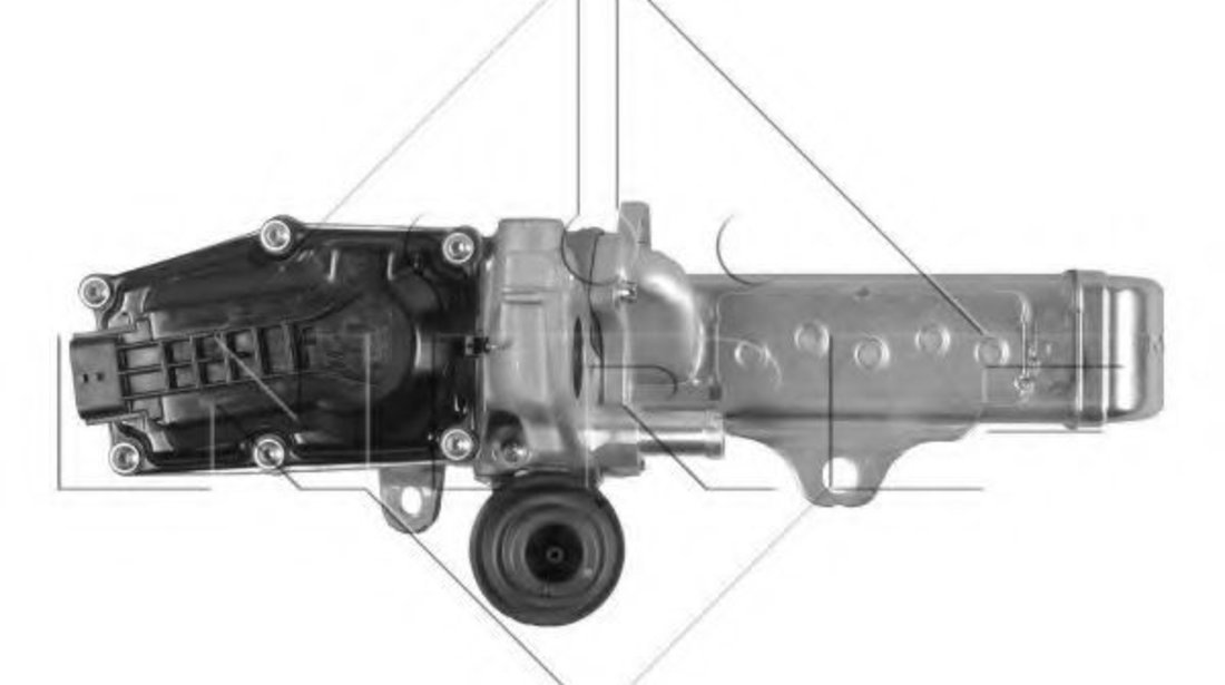 Modul-EGR SUZUKI GRAND VITARA II (JT) (2005 - 2016) NRF 48208 piesa NOUA