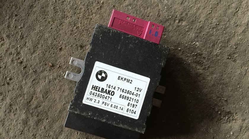 Modul EKPM2 pompa combustibil BMW E90 91 92 93 cod 16147163504