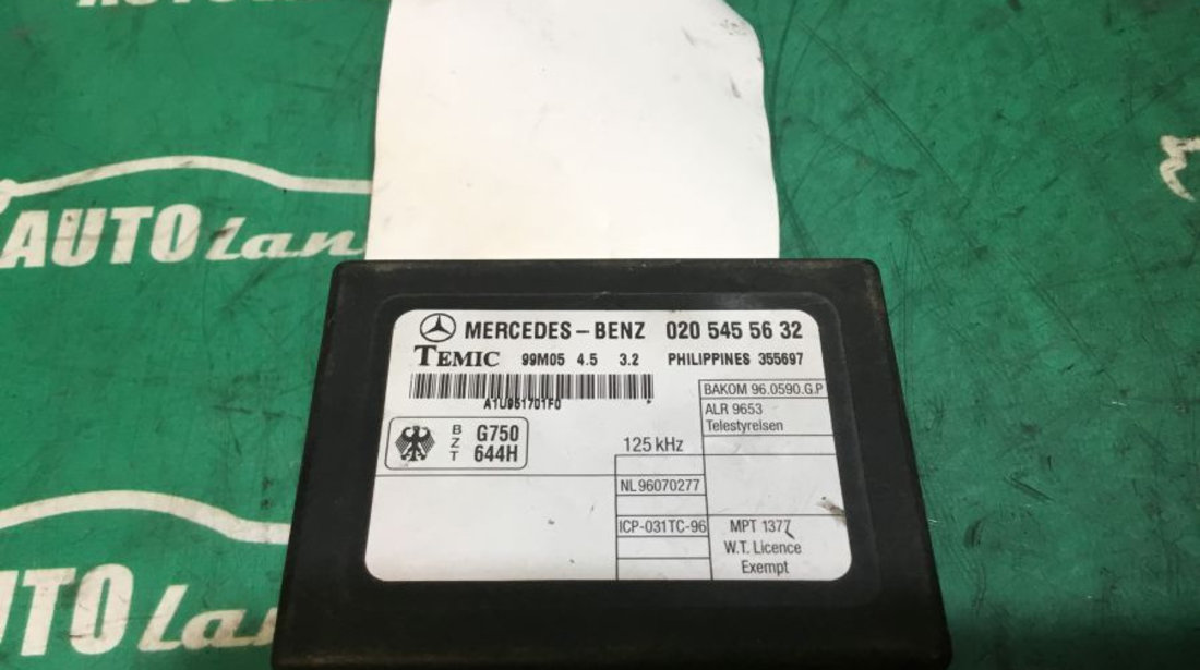 Modul Electronic 0205455632 Unitate de Control Mercedes-Benz VITO bus 638 1996-2003