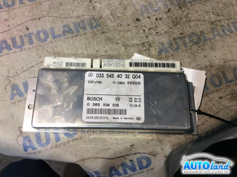 Modul Electronic 0265109515 Esp Mercedes-Benz E-CLASS W211 2002-2008