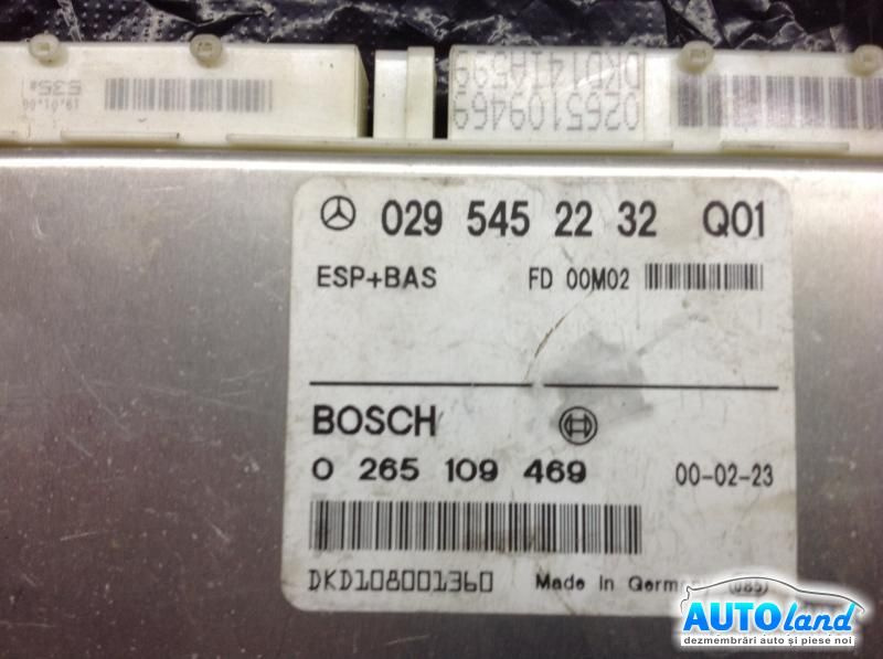 Modul Electronic 0295452232 Esp-0265109469 Mercedes-Benz E-CLASS W210 1995-2002