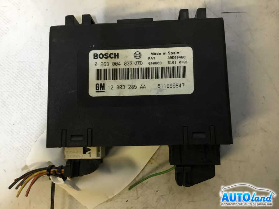 Modul Electronic 12803285aa 0263004033 Senzori Parcare Saab 9-3 YS3F 2002