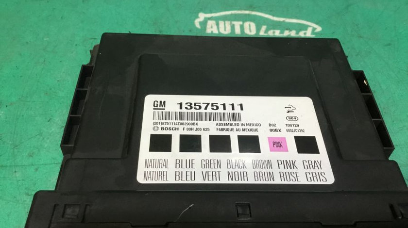 Modul Electronic 13575111 Confort Opel ASTRA J hatchback 2009