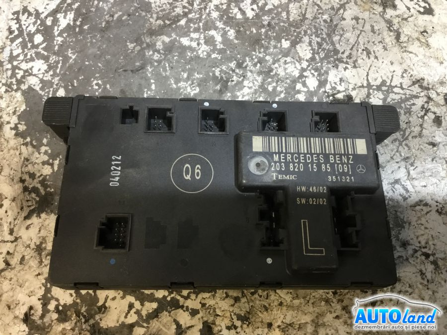 Modul Electronic 2038201585 Usa Stanga Fata Mercedes-Benz C-CLASS W203 2000