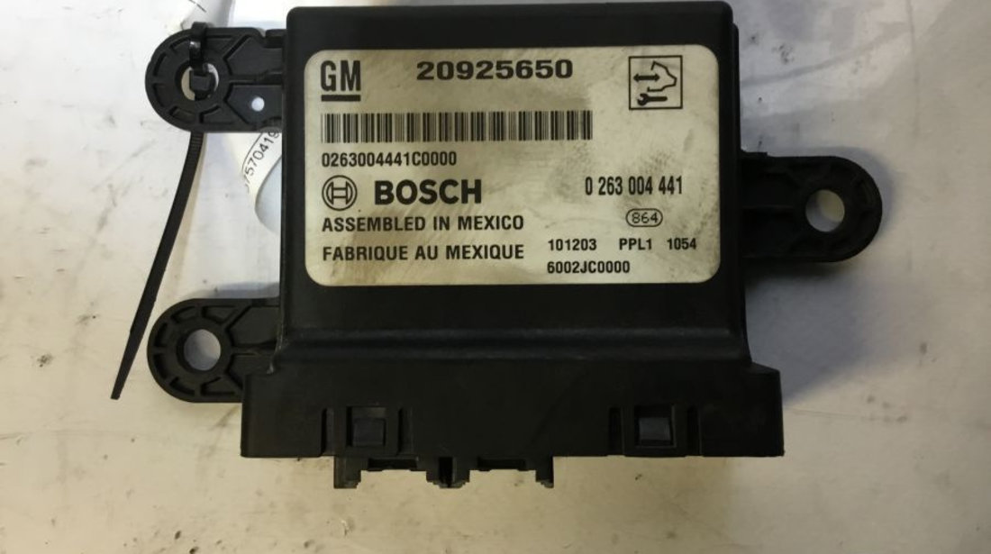 Modul Electronic 20925650 Senzori Parcare Opel ASTRA J hatchback 2009