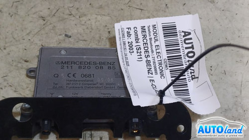 Modul Electronic 2118200885 Telefon Bluetooth Mercedes-Benz E-CLASS combi S211 2003