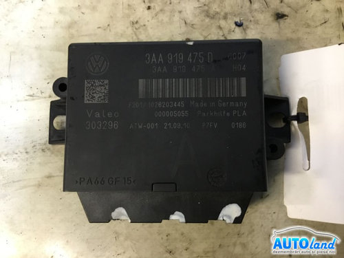 Modul Electronic 3aa919475d Senzori Parcare Volkswagen Touran I facelift 2010 2010-2015