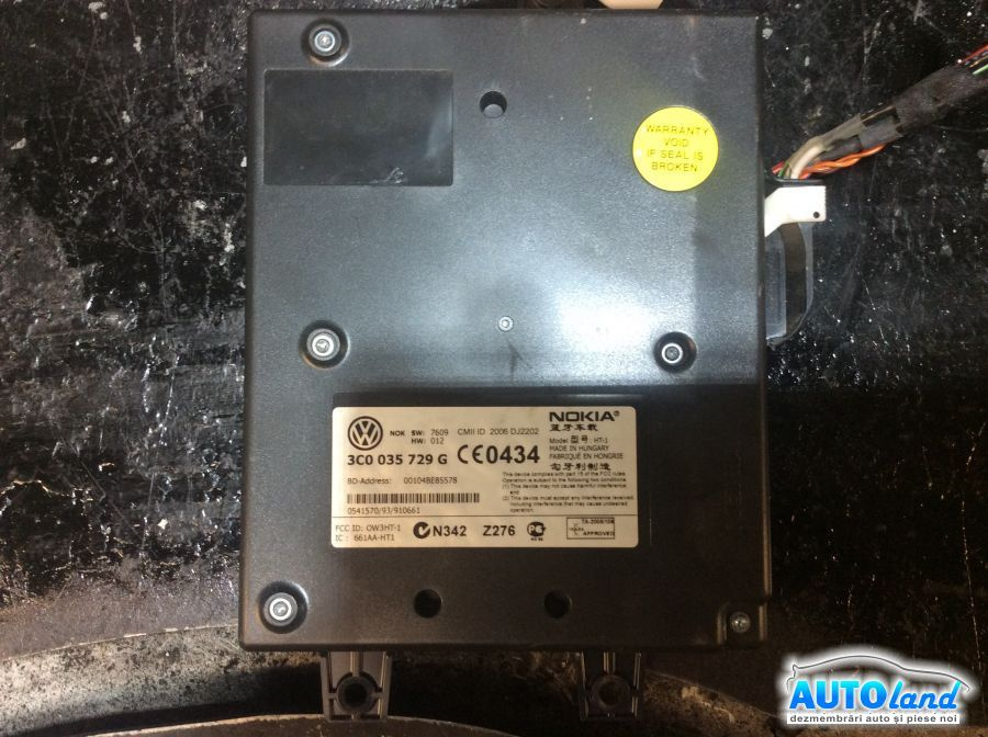Modul Electronic 3c0035729g Bluetooth Volkswagen PASSAT 3C2 2005
