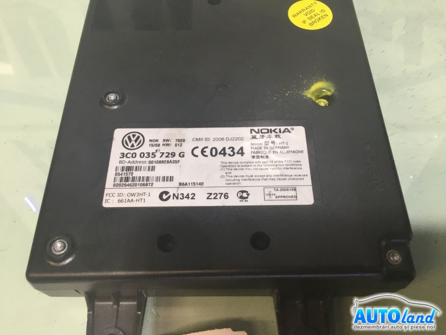 Modul Electronic 3c0035729g Bluetooth Volkswagen PASSAT 3C2 2005