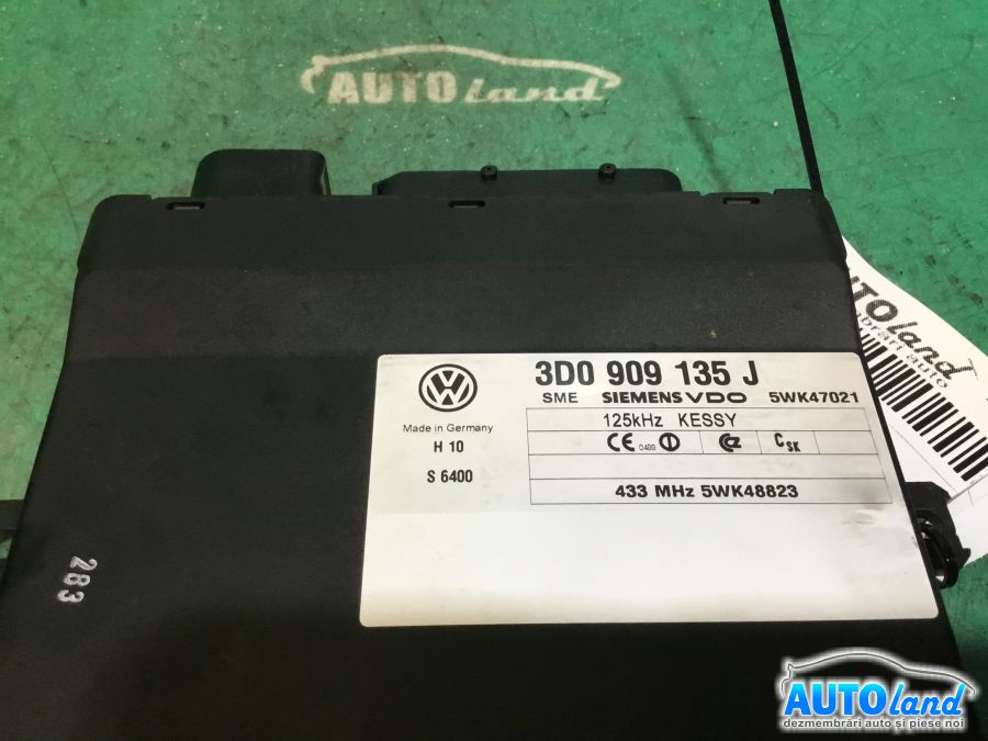 Modul Electronic 3d0909135j Confort Volkswagen TOUAREG 7LA,7L6,7L7 2002