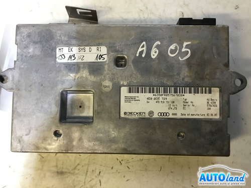 Modul Electronic 4e0035729 Calculator Mmi Audi A6 4F2,C6 2004-2011