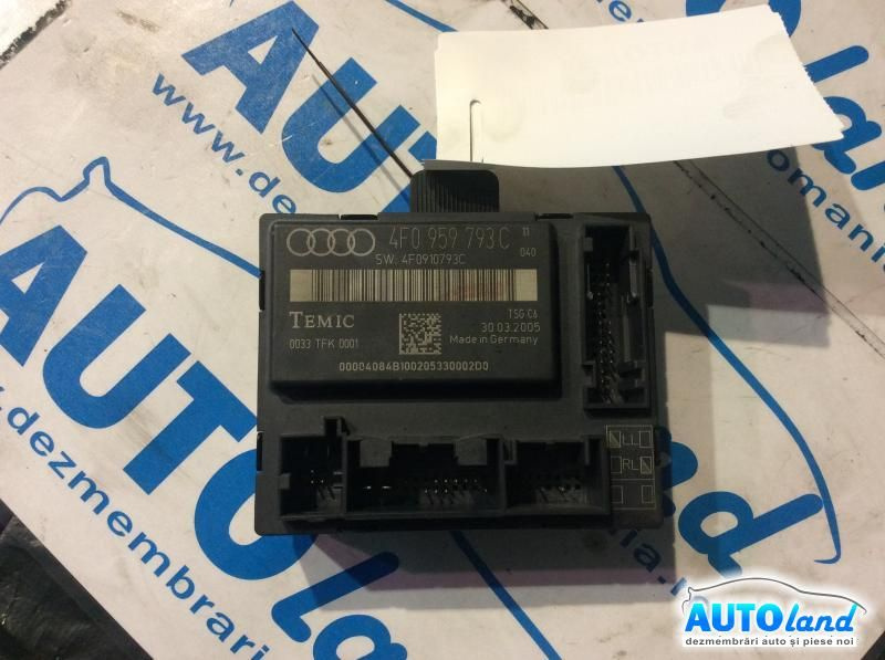 Modul Electronic 4f0959793c Confort Usa Stanga Fata Audi A6 4F2,C6 2004-2011