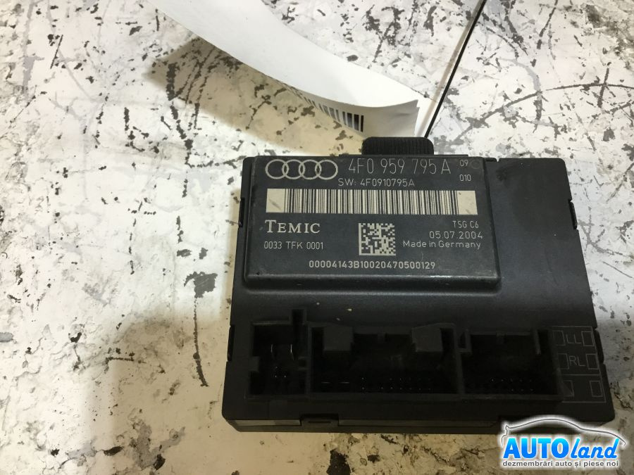 Modul Electronic 4f0959795a Usa Spate Stanga Audi A6 4F2,C6 2004-2011