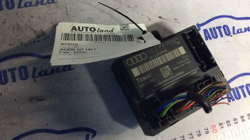 Modul Electronic 4l0959793b Usa Stanga Fata Audi Q7 4L 2006