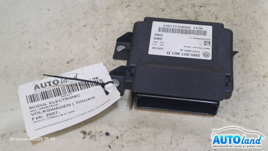 Modul Electronic 5n0907801d Abs Volkswagen TIGUAN 2007