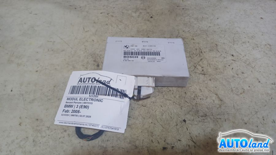 Modul Electronic 6973115 Senzori Parcare BMW 3 E90 2005