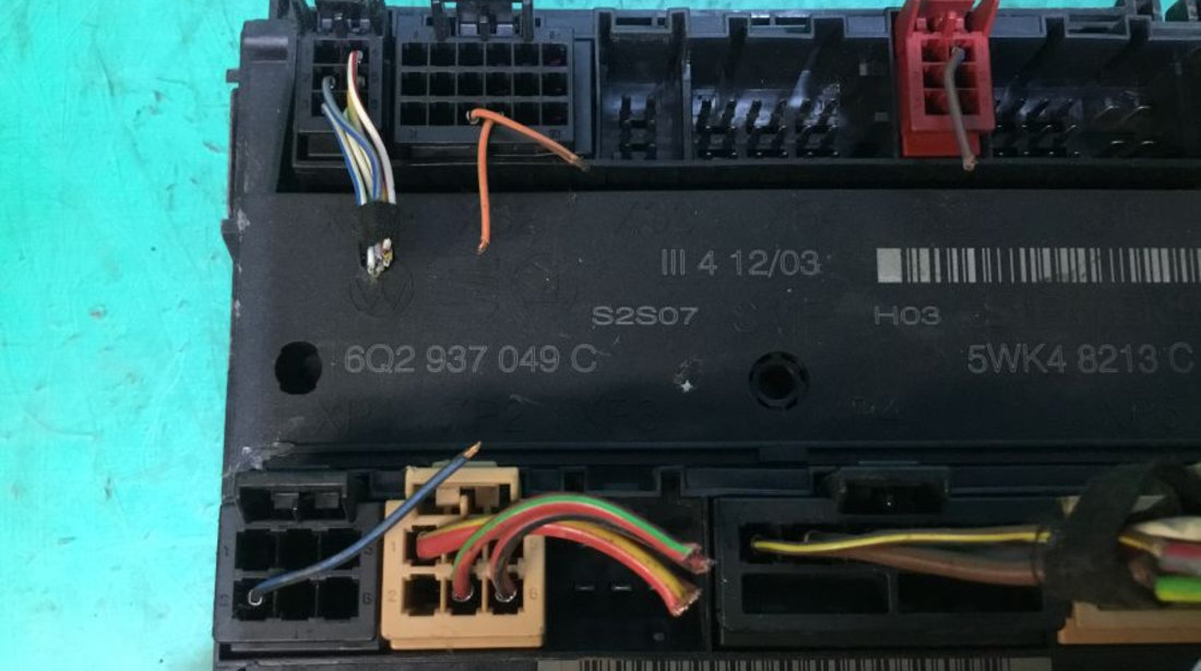 Modul Electronic 6q2937049c Confort Skoda FABIA 6Y2 1999