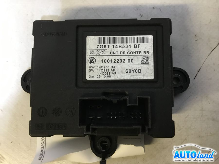 Modul Electronic 7g9t14b534bf Usa Stanga Fata Ford MONDEO IV 2007