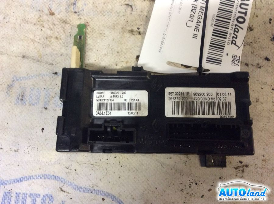 Modul Electronic 807302821r Renault MEGANE III Hatchback BZ0/1 2008