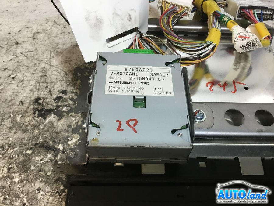 Modul Electronic 8750a225 Control Navigatie Citroen C4 Aircross 2012
