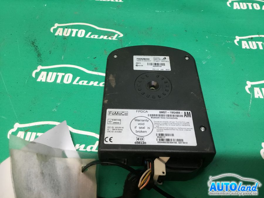 Modul Electronic 8m5t19g488am Bluetooth Ford MONDEO IV 2007